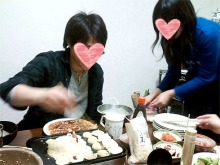 きままOLの戯言。-スノボ☆奥只見→たこ焼きパーリー？？