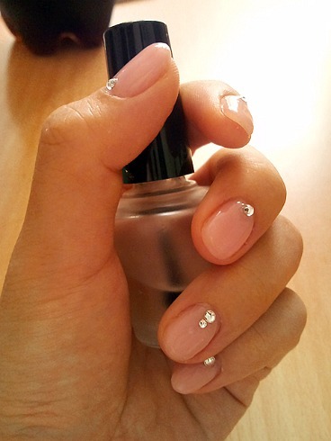 ただいまのお爪：グロッシージェル使ってみた。