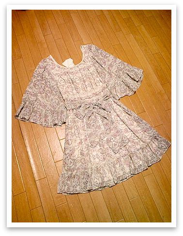 お買い物しました vol.3♪31 Sons de mode・ジョーゼットワンピ。